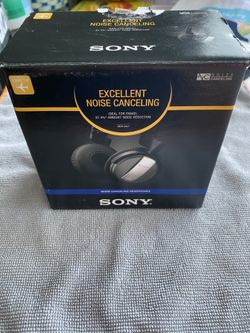 Sony noise canceling headphones