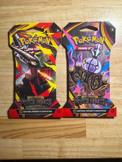 2 Pokémon TCG perfect order sleeved booster packs