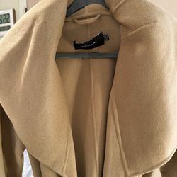 Tahari  Camel Colored Coat Size Small 
