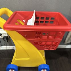 Little Tikes Shopping Cart - Yellow/Red