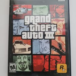 Grand Theft Auto 3 Ps2