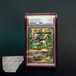 2015 Pokemon XY Ancient Origins M Rayquaza EX PSA 10 Card
