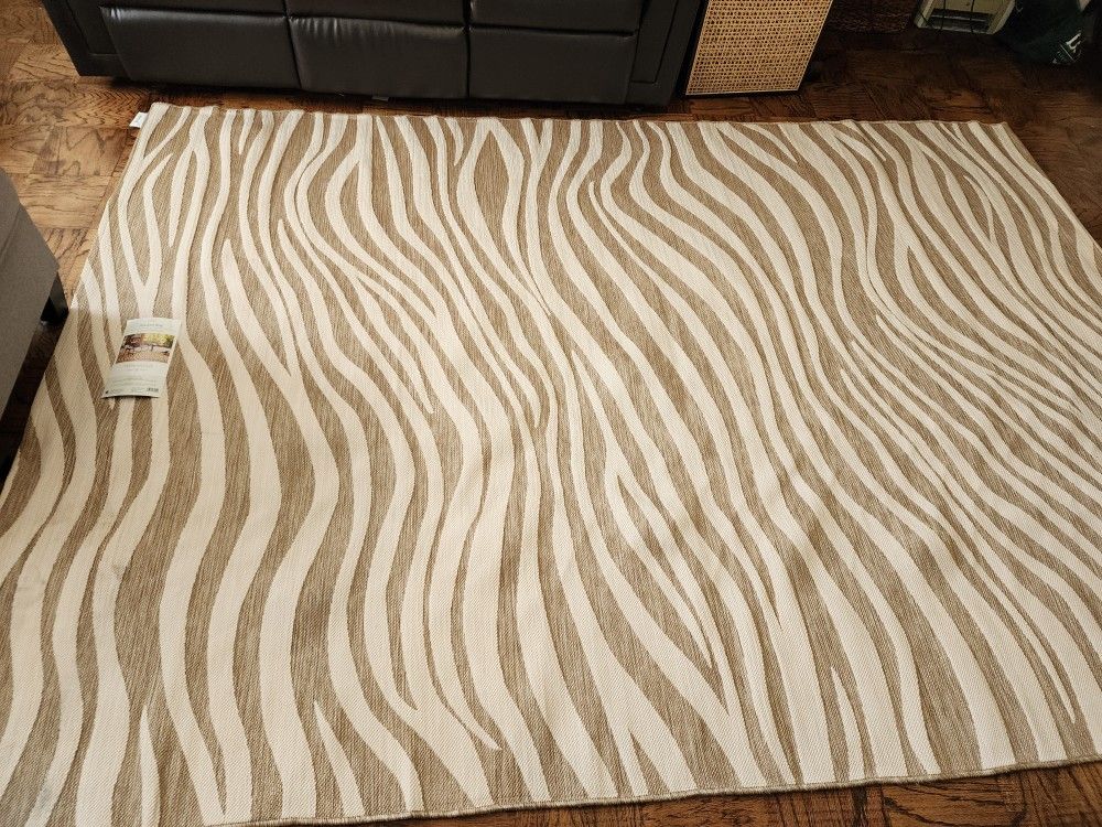 Like New 7 X 10 Indoor/outdoor Area Rug