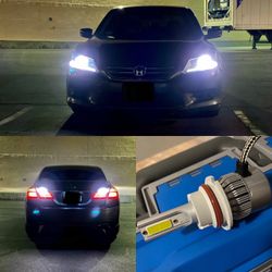 PSX26W 12278 LED Headlight Fog Lights/DRL Upgrade, 6000K Xenon White 12278C1 H28W PWY26W Xtreme Super Bright luces