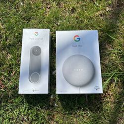 Brand New BATTERY POWER Google Nest Doorbell Camera And Speaker 