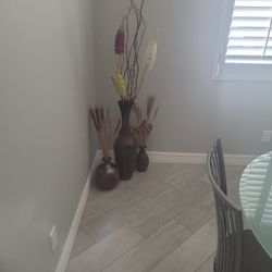 Artificial Plants And Vases