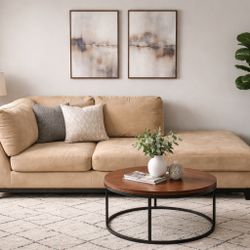 SPACIOUS CHAISE LOUNGE SOFA