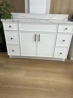 48 Inch Slim Shaker Bathroom Vanity Dresser | Brand New