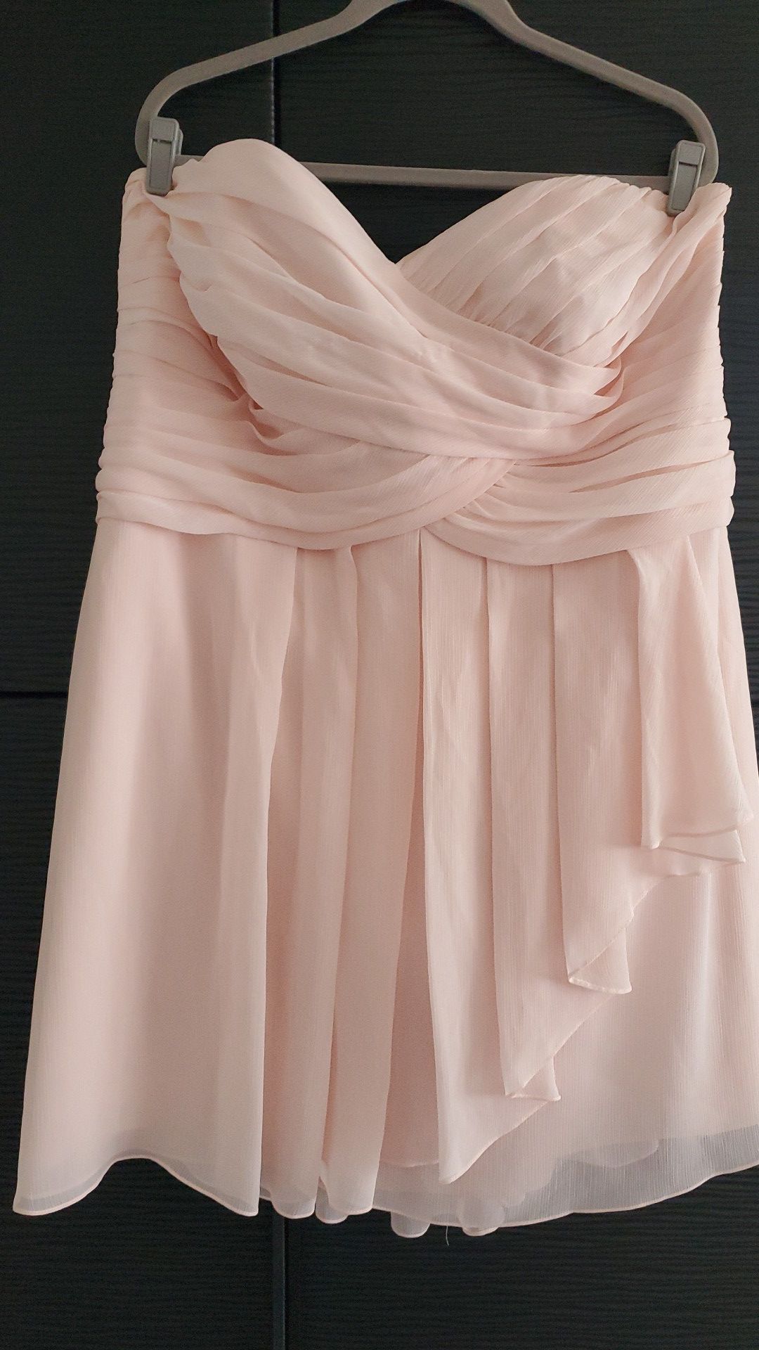 Blush pink cocktail dress - plus size (24)