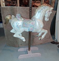 VINTAGE FULL SIZE  CAROUSEL HORSE