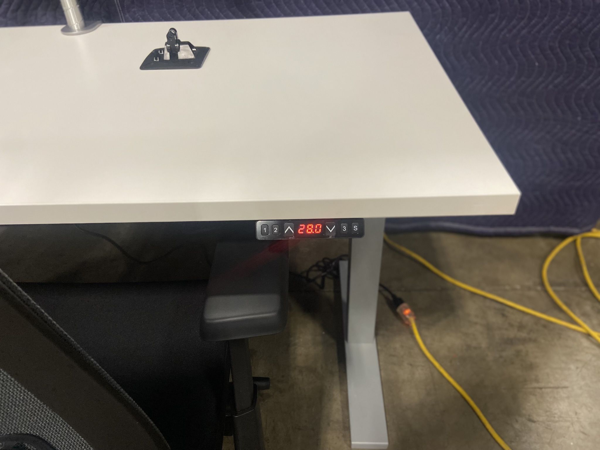 JRB Studio 60” Standing Desk! Electric Height Adjustable Sit Stand Desk! We Also Have Herman Miller Chairs And Monitor Arms!