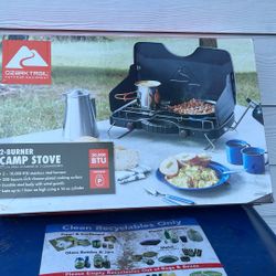 Park Trail 2 Burner Camp Stove /propane
