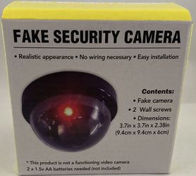 Fake Security Camera