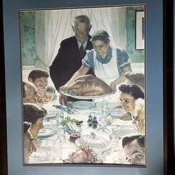 4 Norman Rockwell Prints