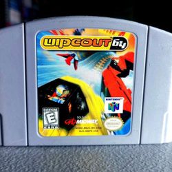 Wipeout 64 (Nintendo 64, 1998) *TRADE IN YOUR OLD GAMES FOR CSH OR CREDIT HERE/WE FIX SYSTEM* 