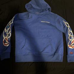 Chrome Hearts Matty Boy Space Hoodie Blue