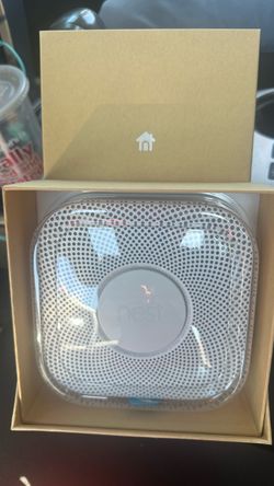 NEST CARBON MONOXIDE AND SMOCK DETECTOR