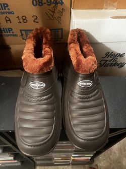 New 13 Men's Slippers/Boots Only $20