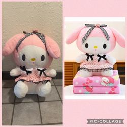 My melody & kuromi plush blanket