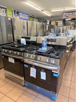 Samsung 5 Burner Gas Range with Airfry