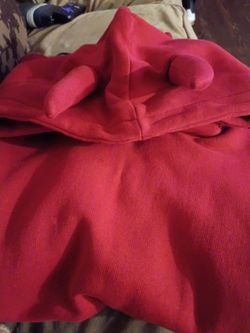 Red sweater