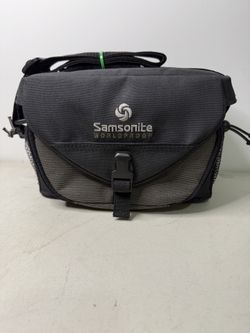 Samsonite Worldproof Camera Bag Case Shoulder Strap Black Padded 10x8x7 adjust