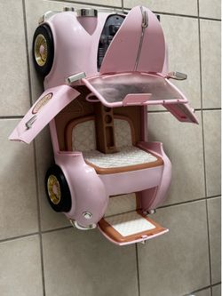 Our Generation In the Driver Seat Pink Convertible for 18" Dolls. Used in good condition