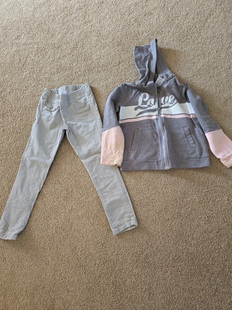 Pants Size 7.....Hoodie 7/8
