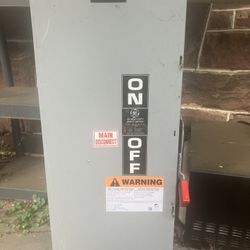 GE TH3364 480V 200A Fused Disconnect