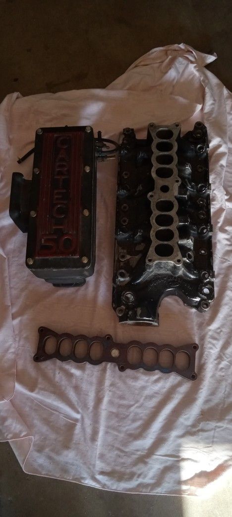 Mustang Sbf Cartech Breadbox Upper Efi Intake & Fully Ported & Polihed Lower