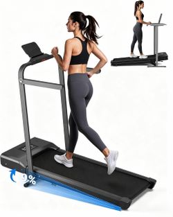 Up to 7.5 mph speed Incline Walking Pad / Under Desk Treadmill