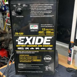 Exide Battery Charger And Starter