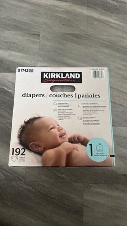 Kirkland Diapers Size 1    192 count