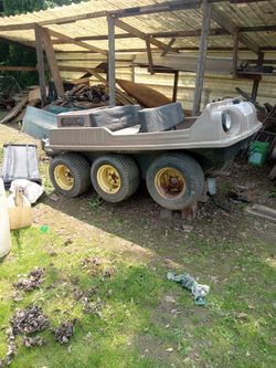 Argo 6 wheel dri've recreative industries incorporated. Model.10681.