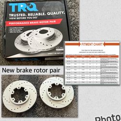 New Brake Rotors