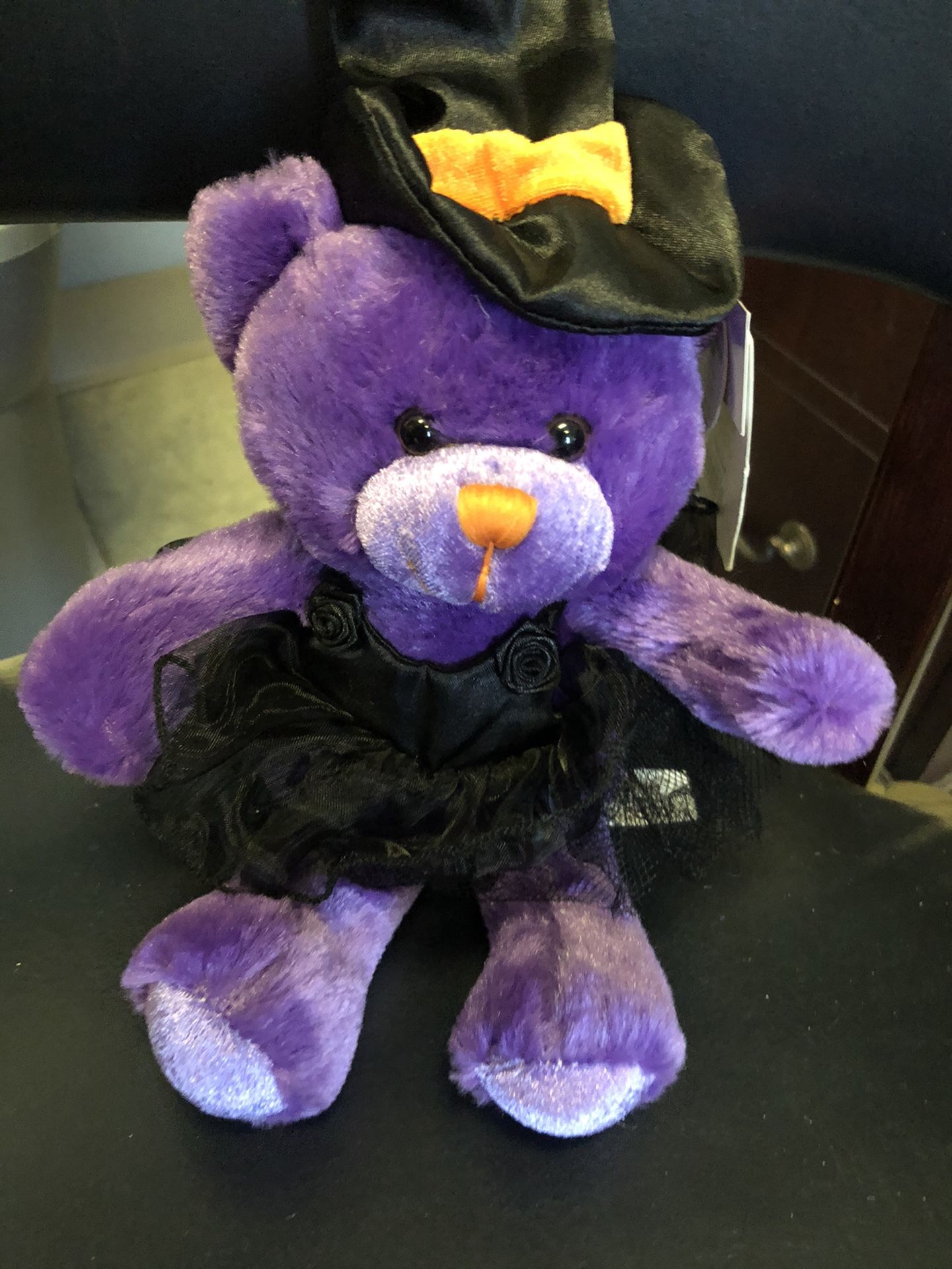 Halloween Witch Teddy Bear - Stuffed