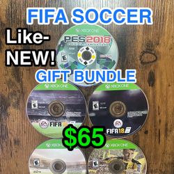 ⚽ Like-NEW Xbox One FIFA Soccer Game Bundle ($65) ⚽