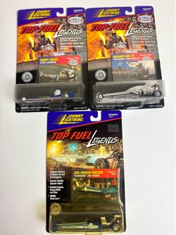 Johnny Lightning Top Fuel Legends 1:64 Dragster Don Garlits Swamp Rat Lot