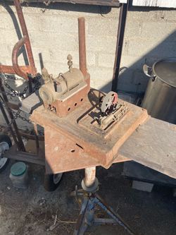 Vintage 1950s Jensen Style No. 25 Toy Steam Engine