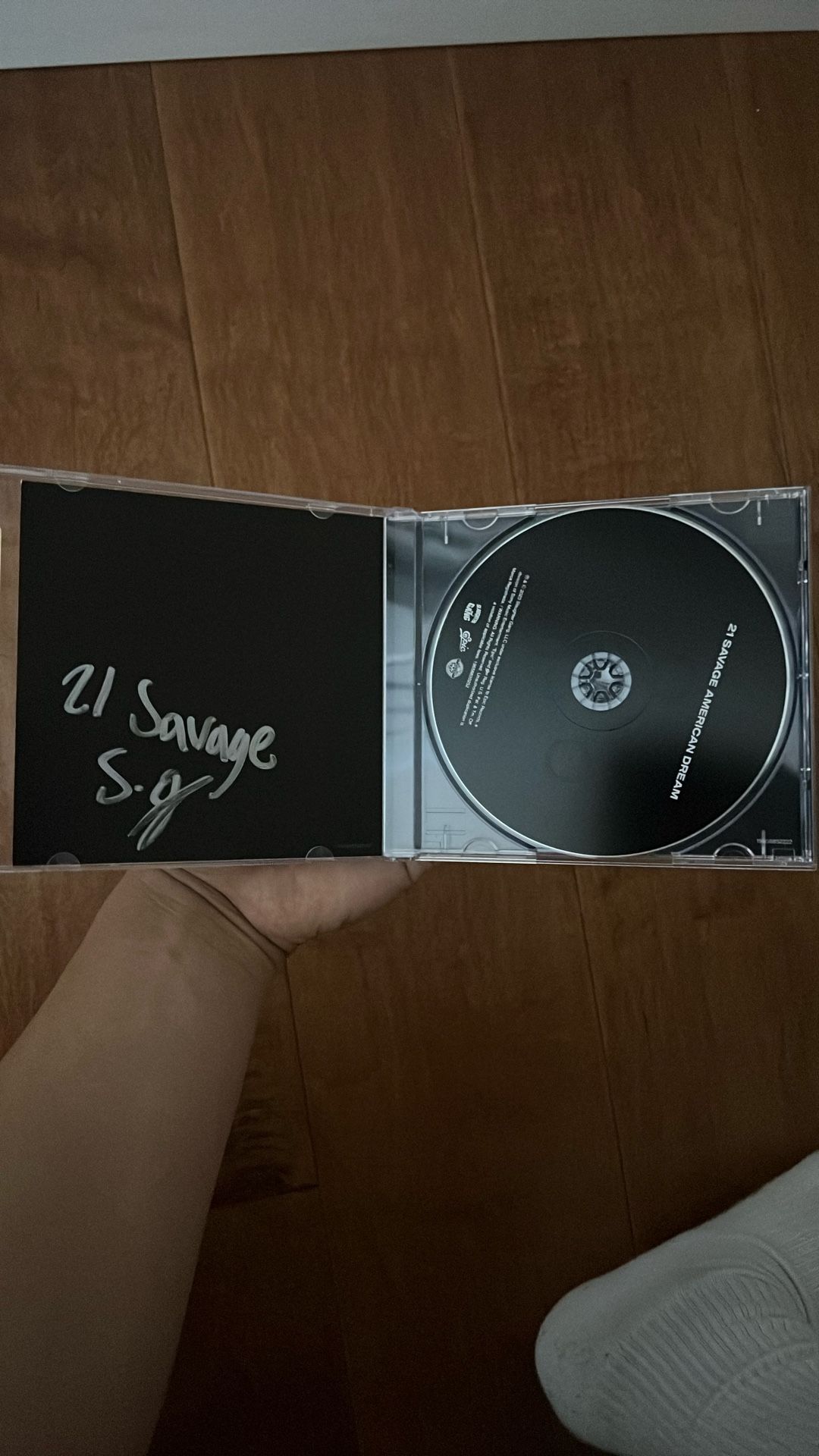 SIGNED 21 Savage American Dream CD