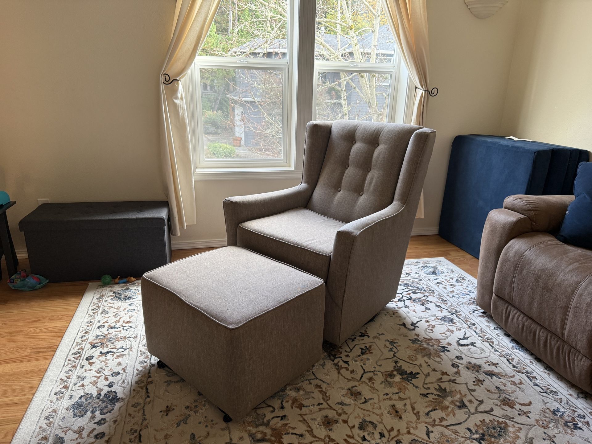 Rocker Chair & Ottoman