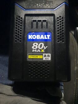 Kobalt 80v 2.5 Ah Lithium Ion Battery