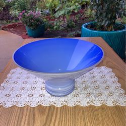 White And Blue Bowl