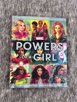 Marvel Powers of a Girl Hardcover Book – Lorraine Cink – Good Condition
