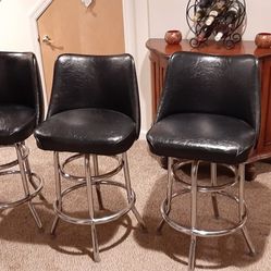 BAR STOOLS SWIVEL 