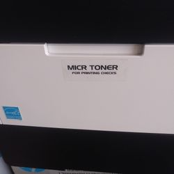 Check Printer With MICR Toner