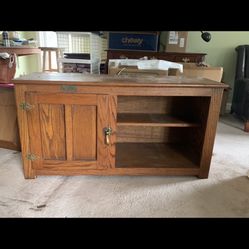 White Clad TV Stand 