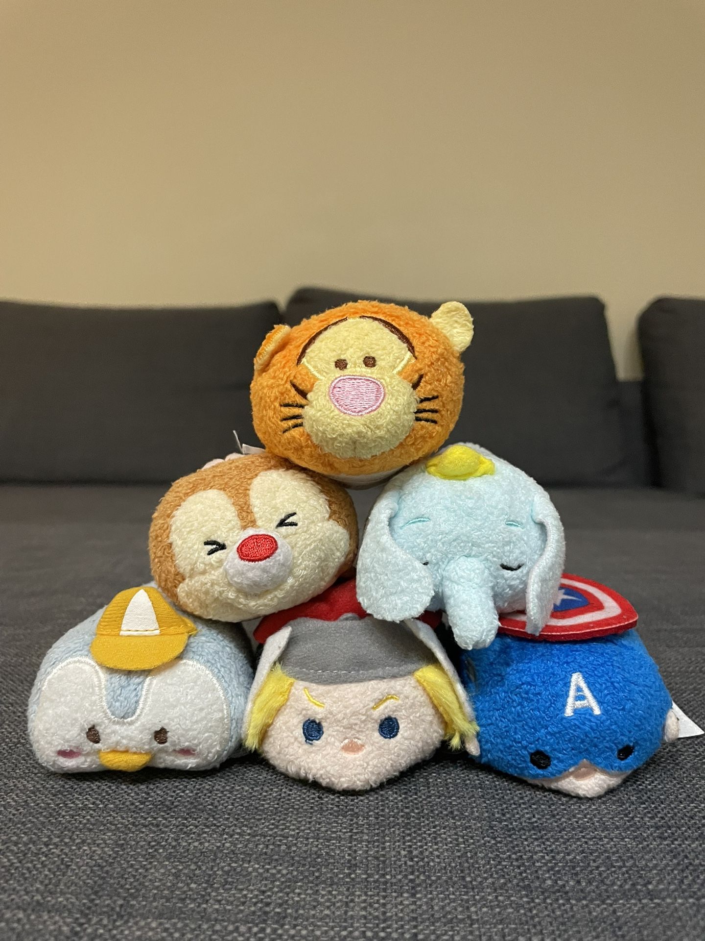 Tsum Tsums With A Carrier