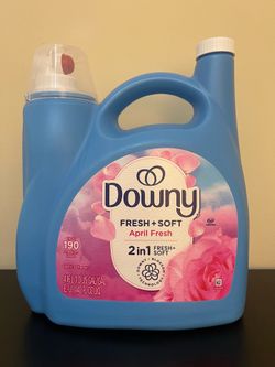 Downy Liquid Fabric Softener and Conditioner, April Fresh Scent, 140 fl oz, 190 Loads