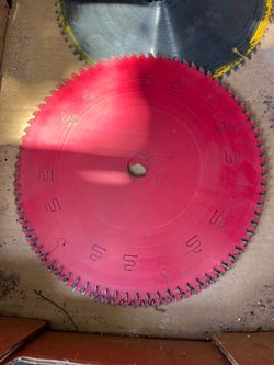 Lot of 10" Table / Miter Saw Blades (Diablo, Amana, & More) - General Purpose & Ultra Finish